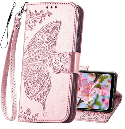 Moto G Pure 2021 Butterfly Wallet Case - Stylish, Functional, and Protective