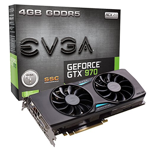 EVGA GTX 970 4GB SSC Gaming ACX 2.0+ Cooling Graphics Card