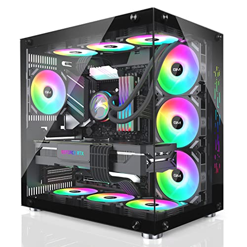 GIM ATX Mid-Tower PC Case - Powerful Cooling and Stylish Design