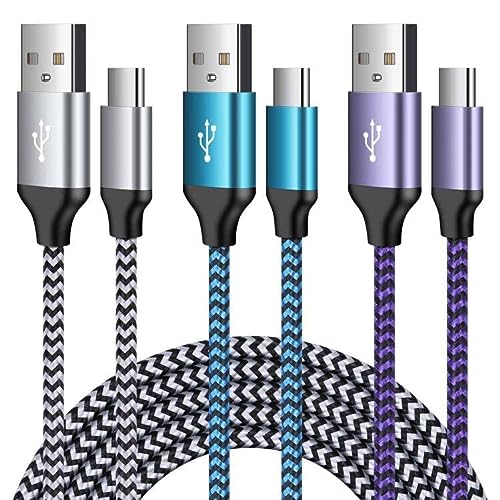 Samsung Charger Cord 3Pack for Fast Charging