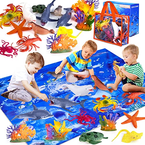 Ocean Animals Toys Set for Kids