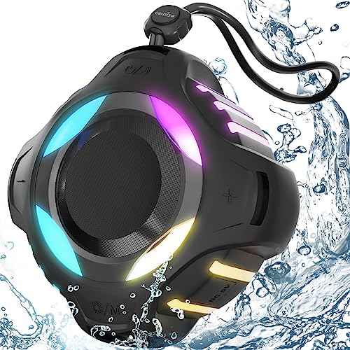 Floating Bluetooth Speaker with Multi-Color Light