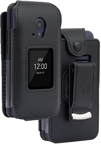 NUU F4L Flip Phone Case with Built-in Screen Protection