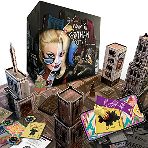 Panic in Gotham City Augmented Reality Board Game