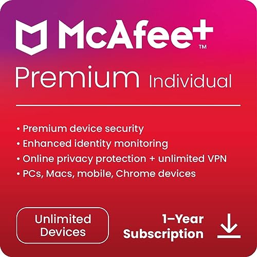 McAfee+ Premium 2023 | Unlimited Devices
