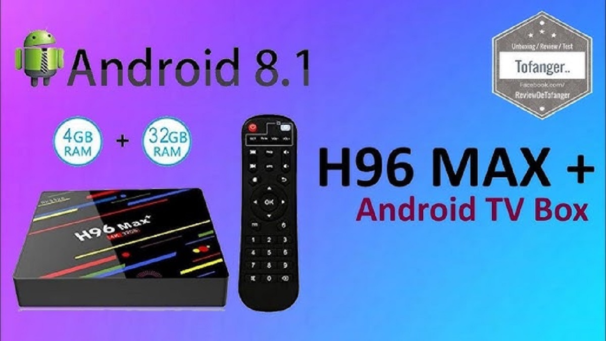 H96 Max M1 Smart TV BOX 4GB+64GB Android 13 Quad Core WIFI Network Media  Player