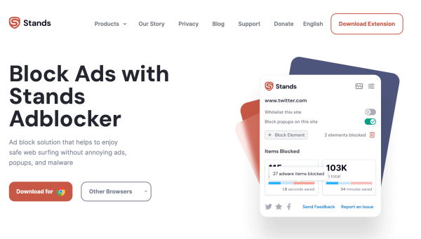 Stands AdBlocker Review: Balancing Seamless Browsing