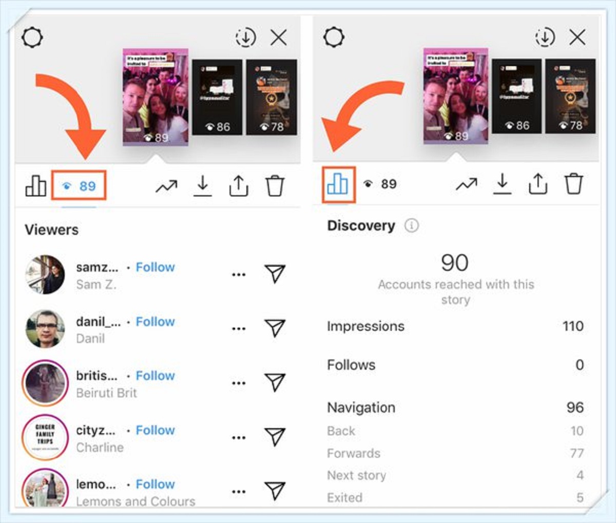 How to check who has seen deals your instagram story