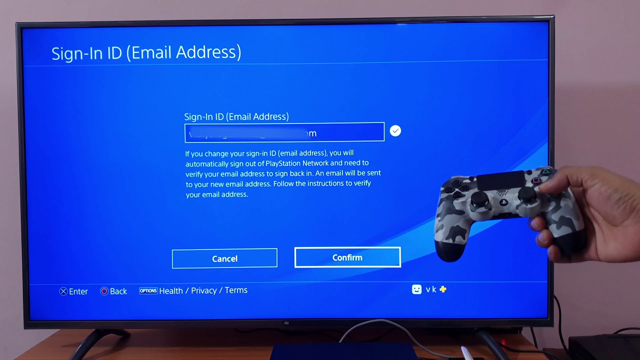 How Do I Change My Playstation Email