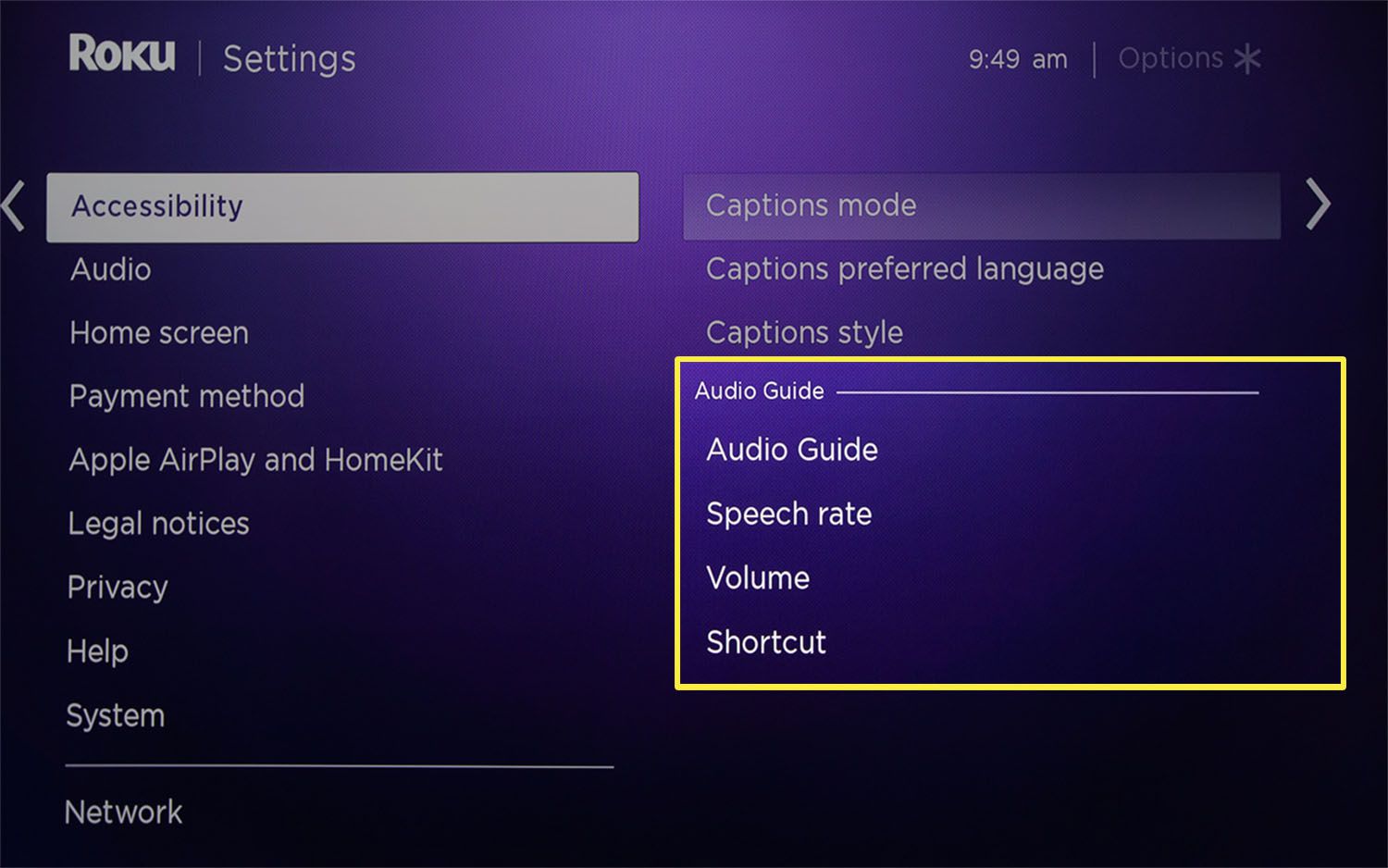 how-do-i-get-my-roku-to-stop-talking