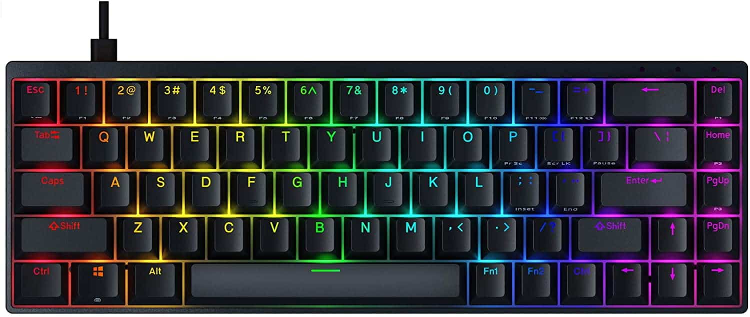 how-many-keys-in-a-65-keyboard