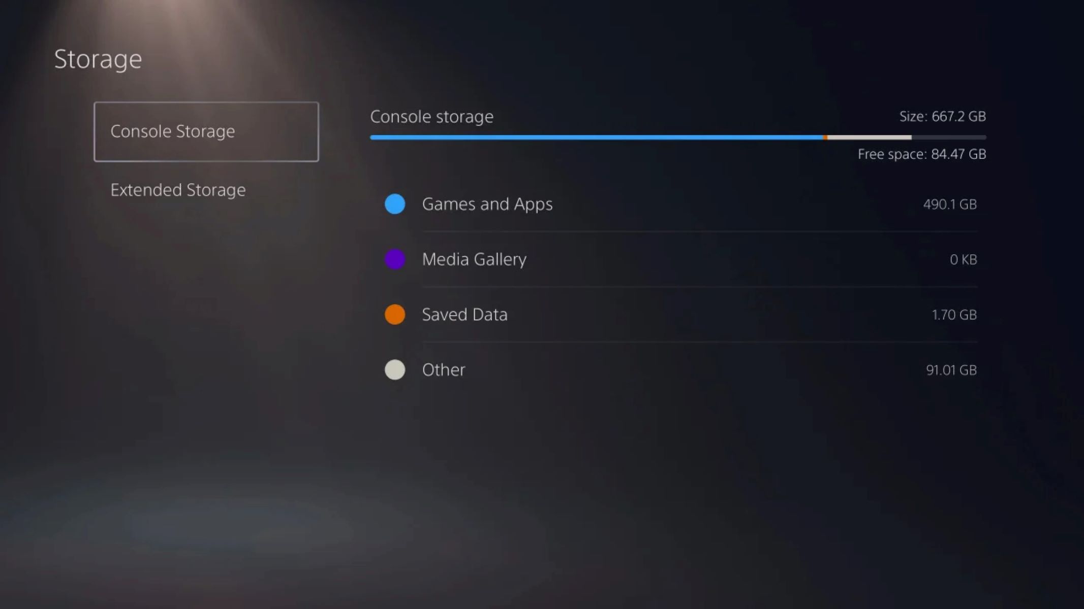 How Much Storage Does A PS5 Have