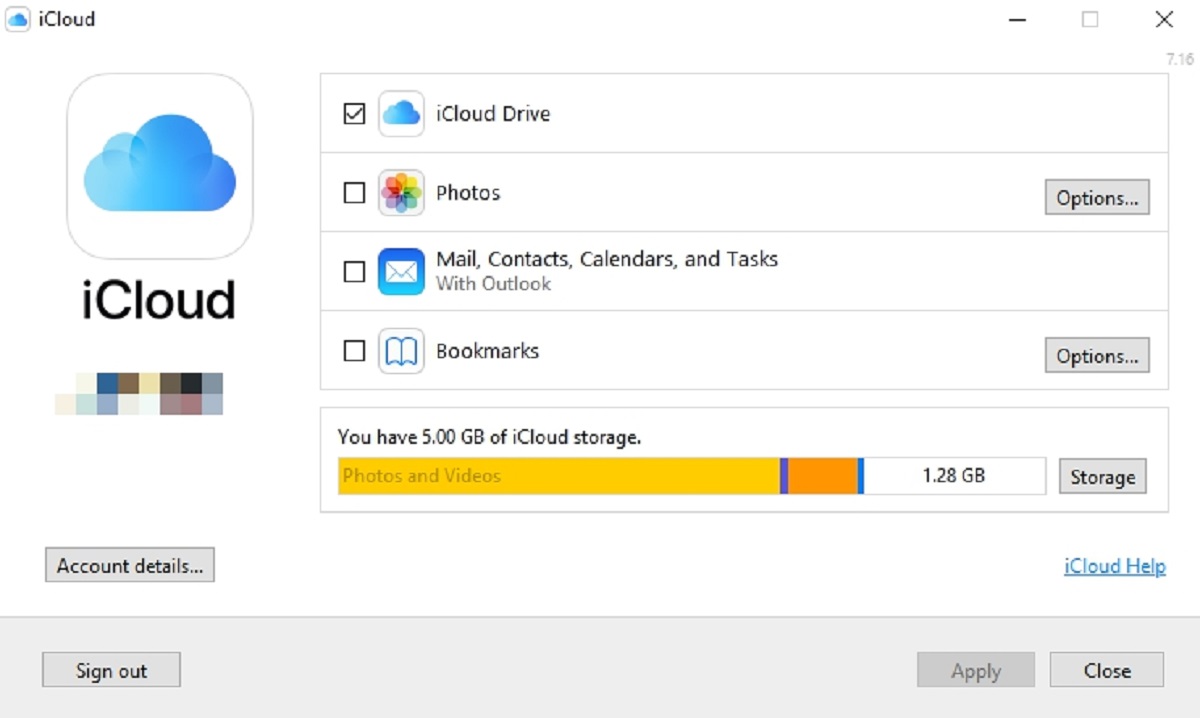 Icloud для windows