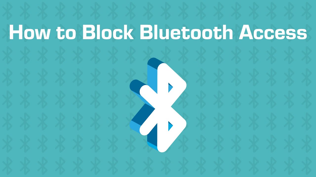 how-to-block-bluetooth-signal