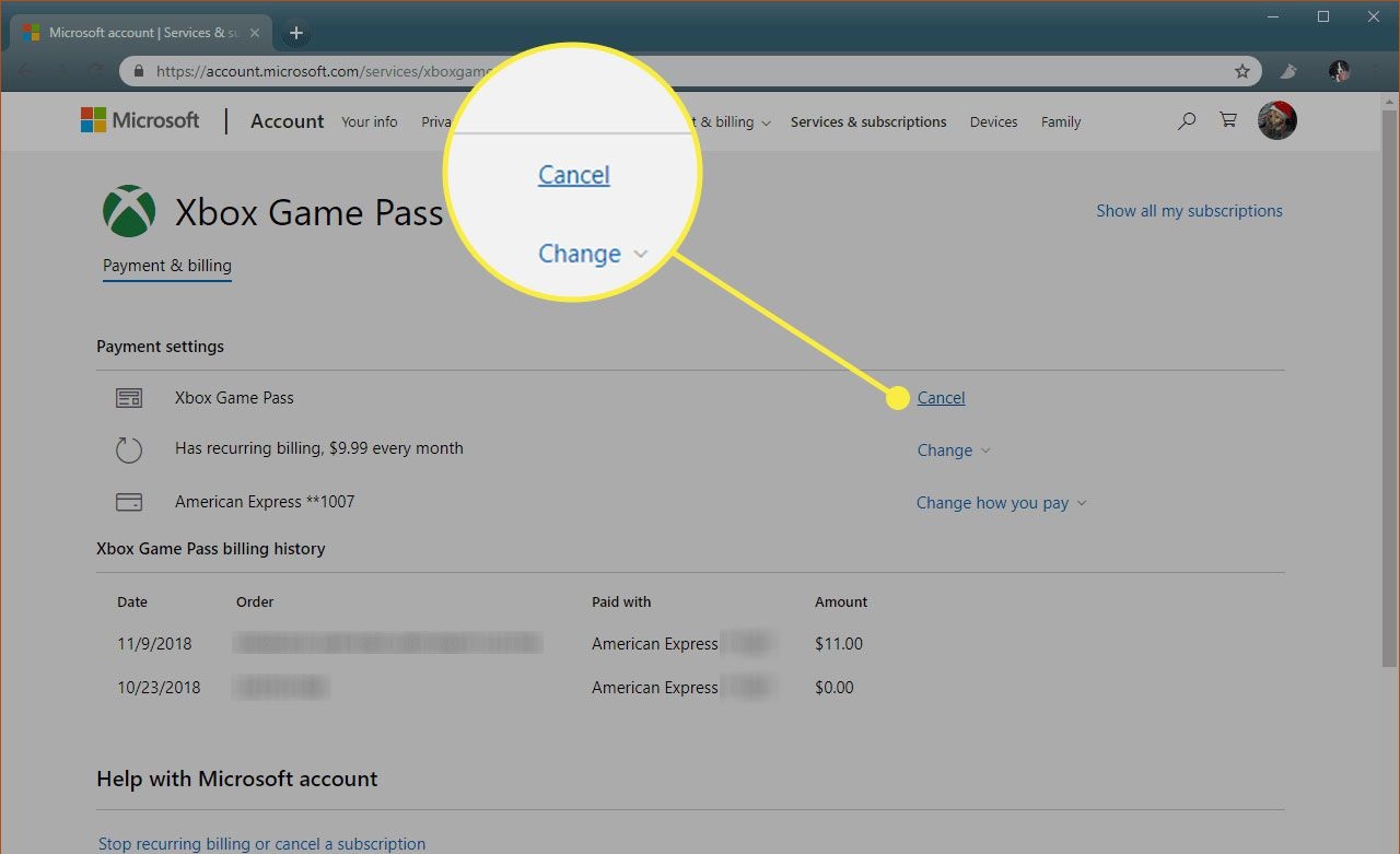 how-to-cancel-game-pass-on-pc