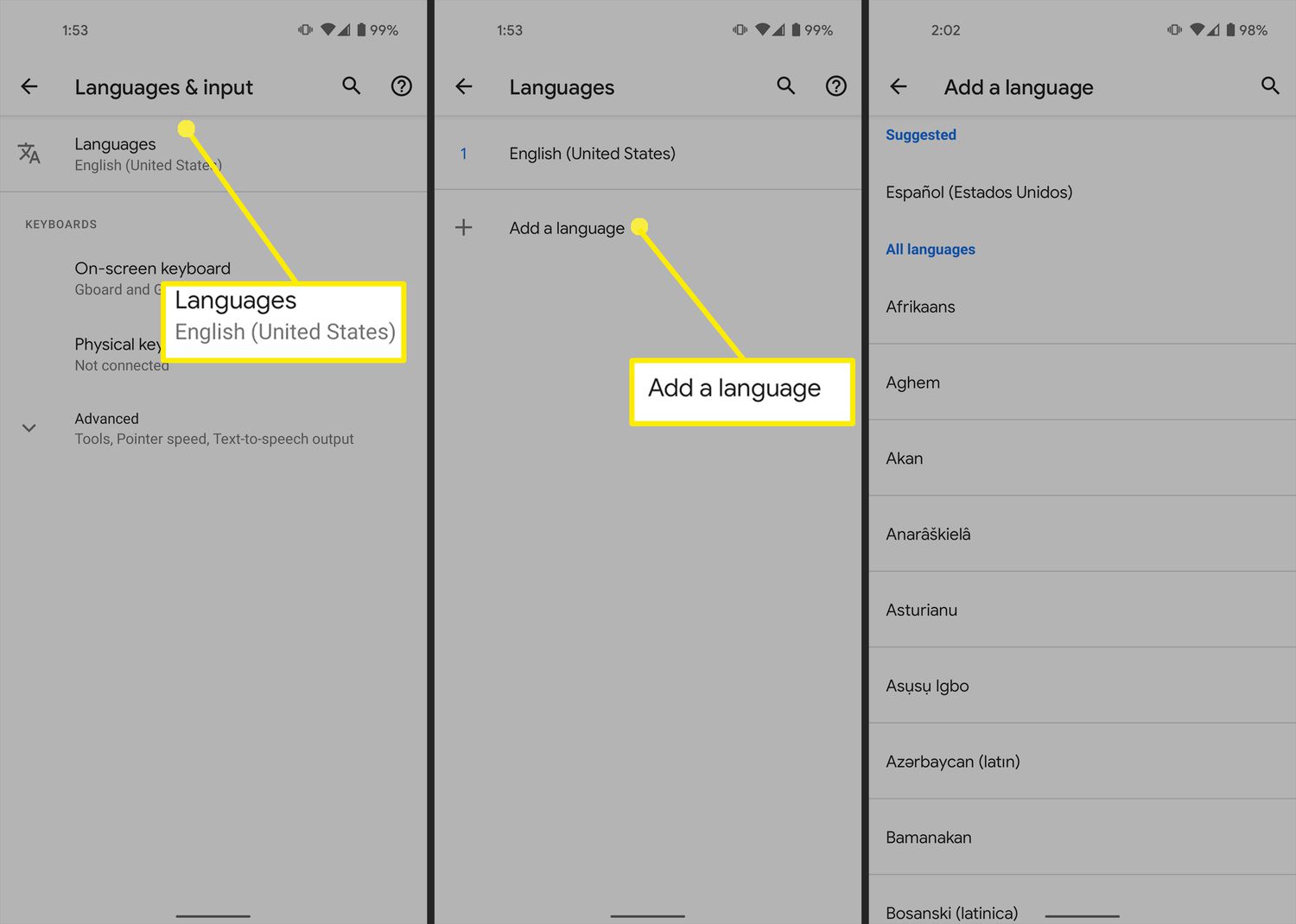 how-to-change-language-on-android