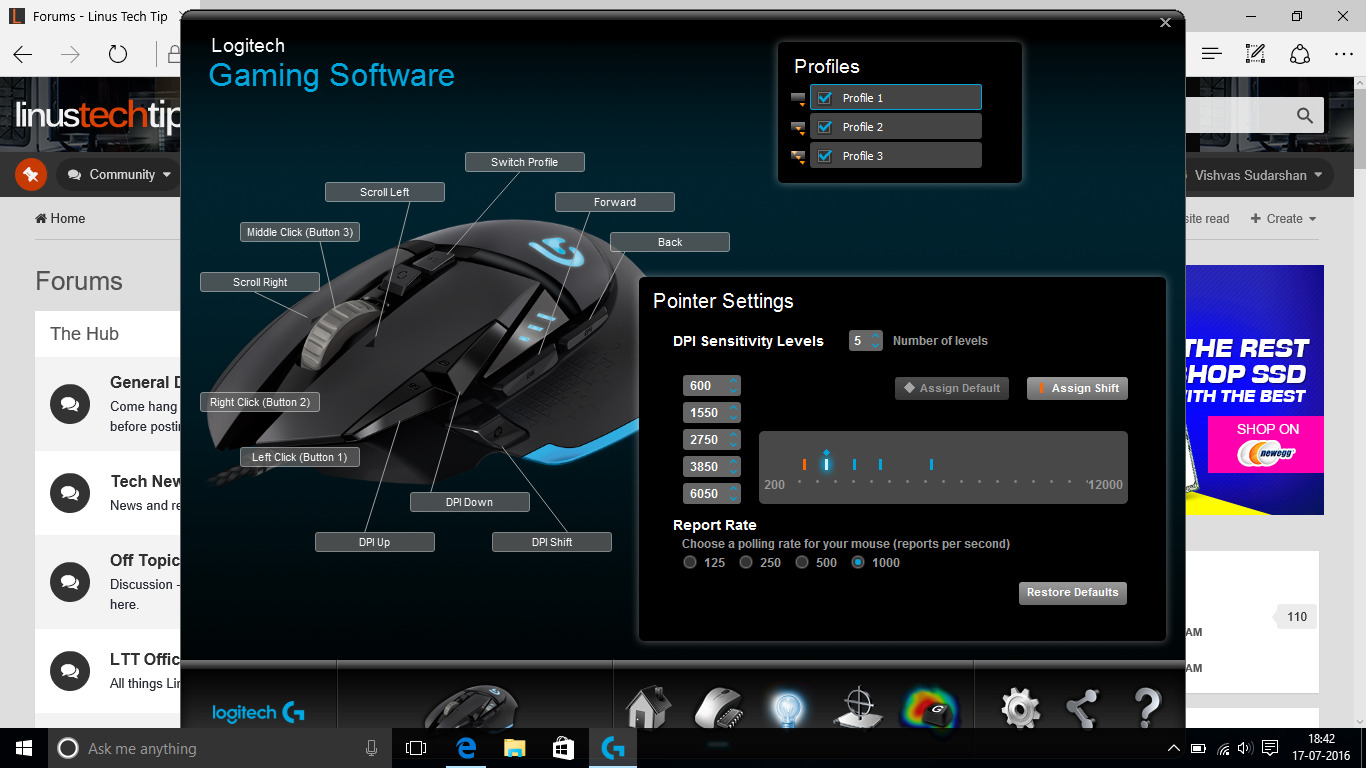how-to-change-polling-rate-on-logitech-mouse