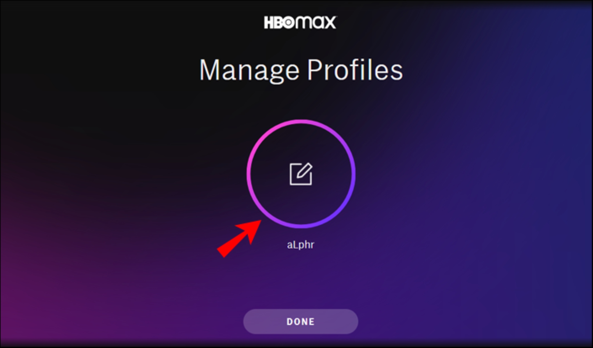 how-to-change-profile-on-hbo-max