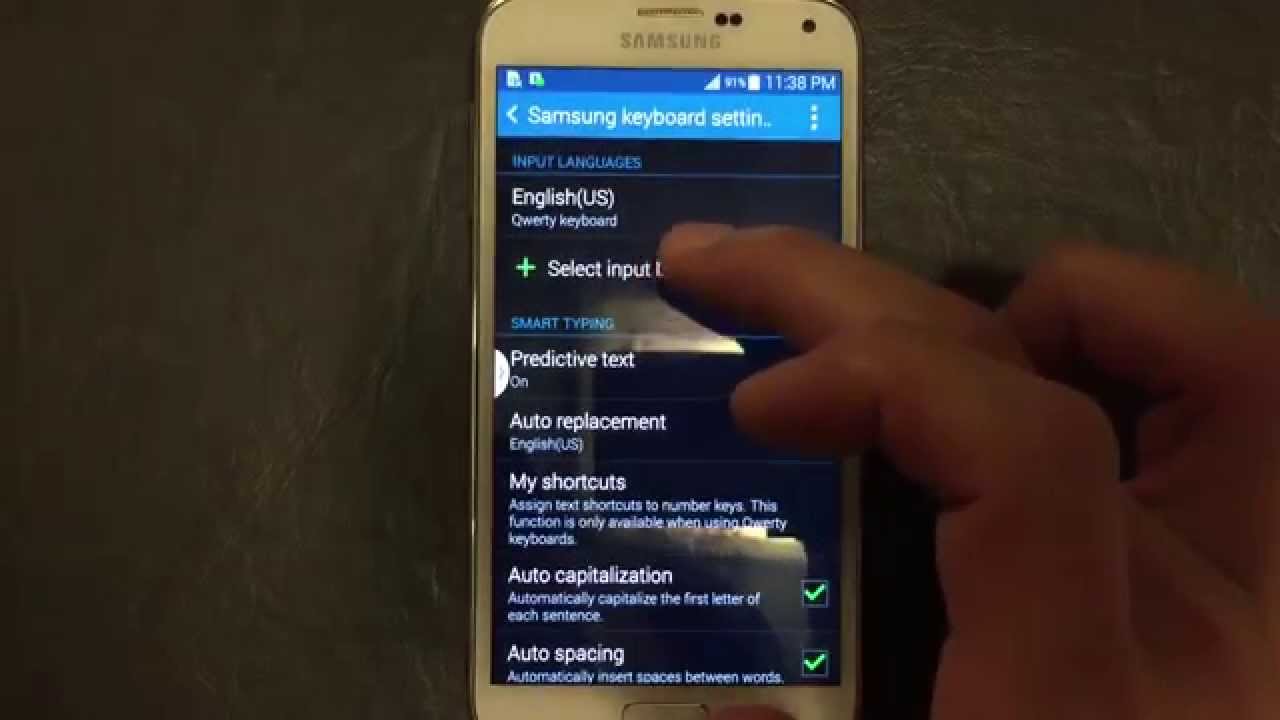 How To Change The Keyboard On Galaxy S5