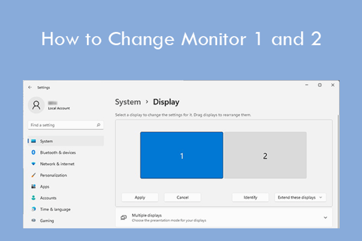how-to-change-which-monitor-is-1-and-2