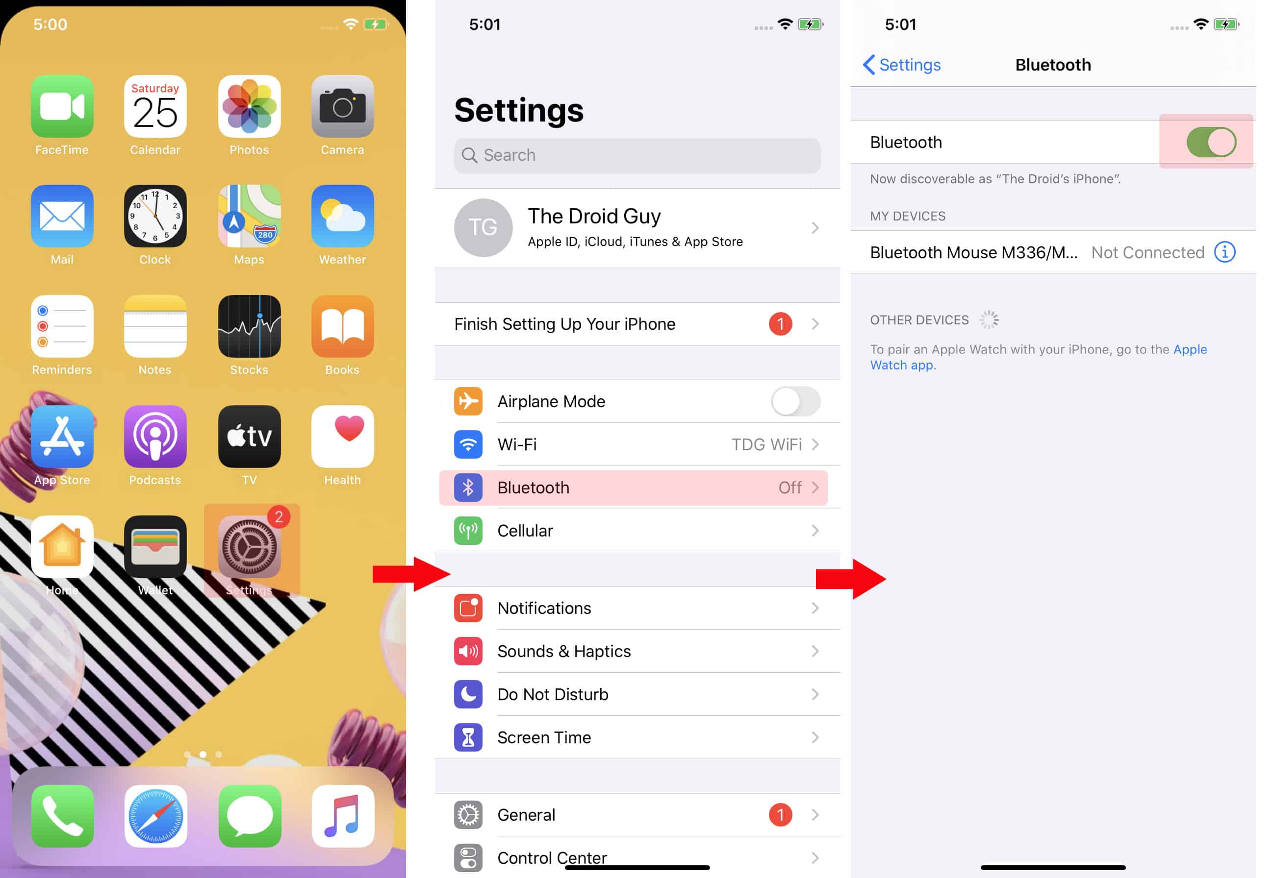 How To Connect Bluetooth To Iphone