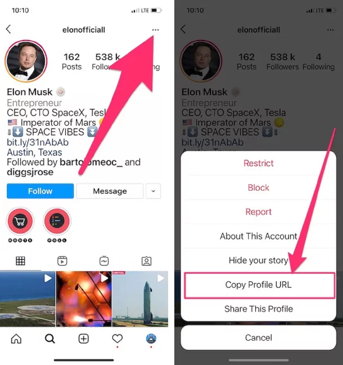 how-to-copy-instagram-link