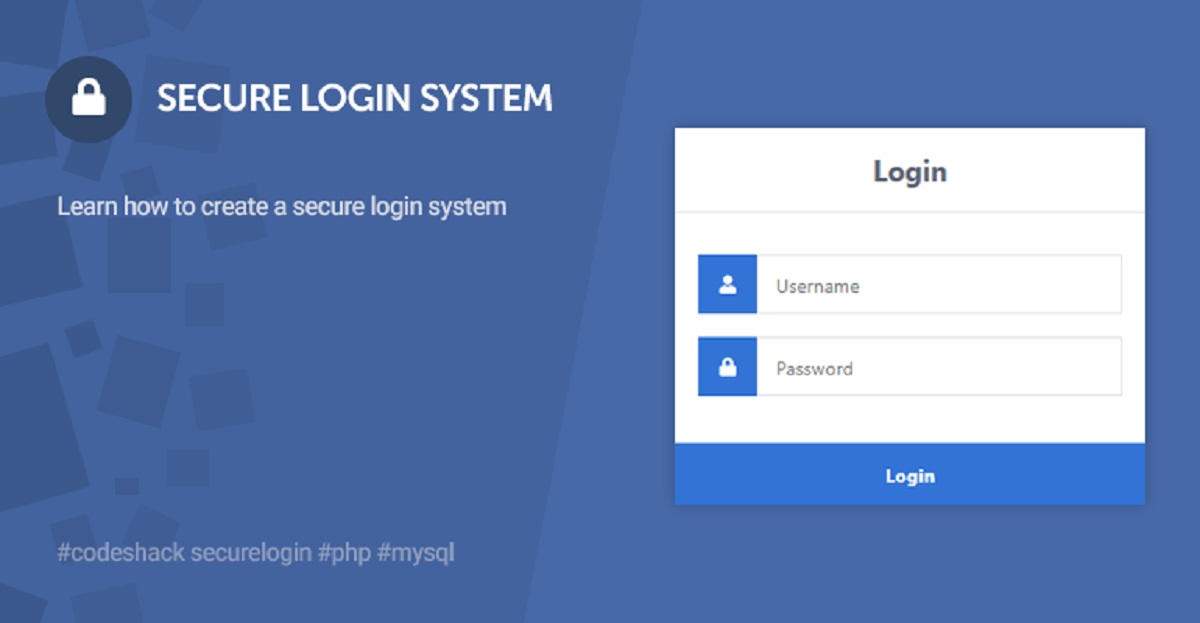 How To Create A Login Page With PHP And Mysql