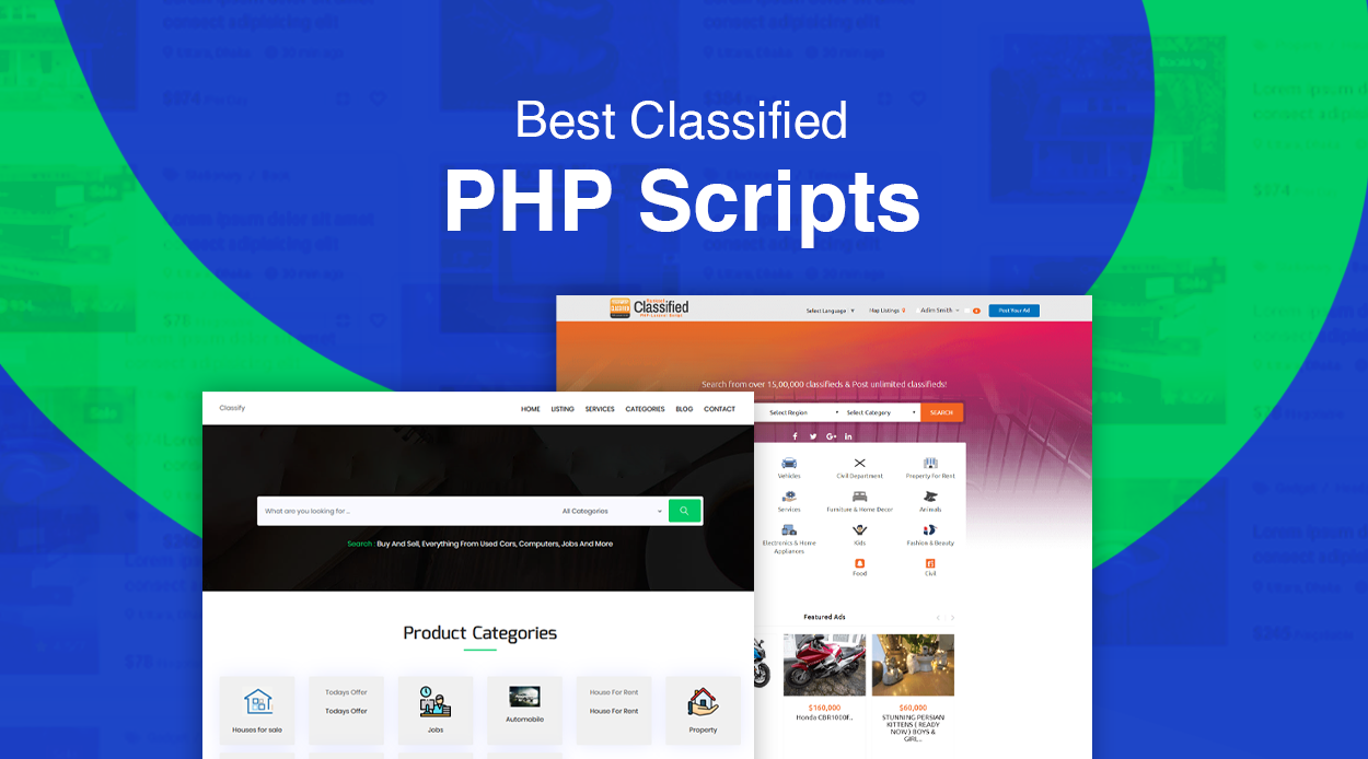 How To Create Classified Website PHP