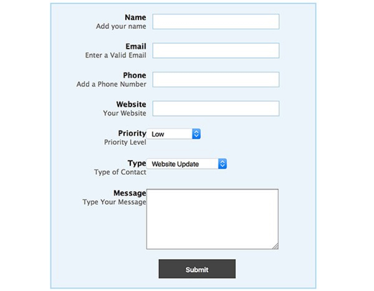 How To Create Forms Using PHP