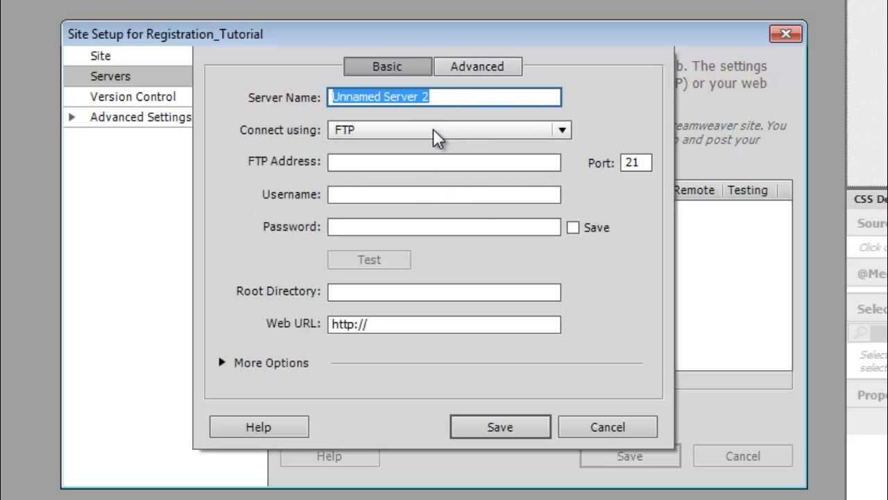 How To Create PHP Website In Dreamweaver