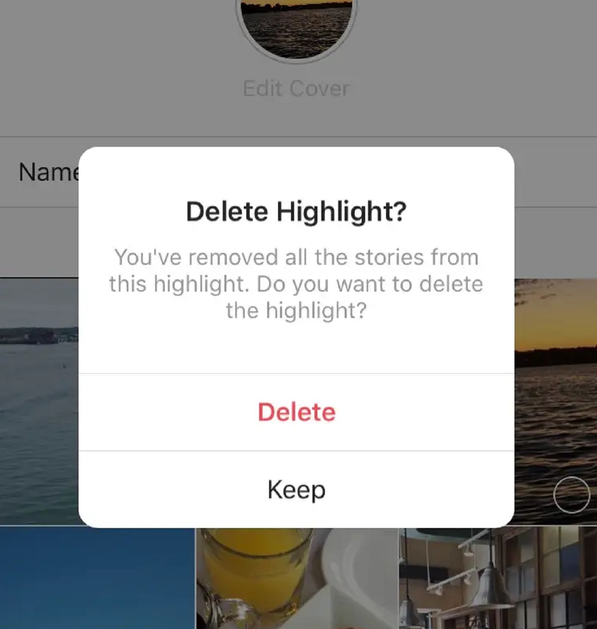 How To Delete Instagram Highlight