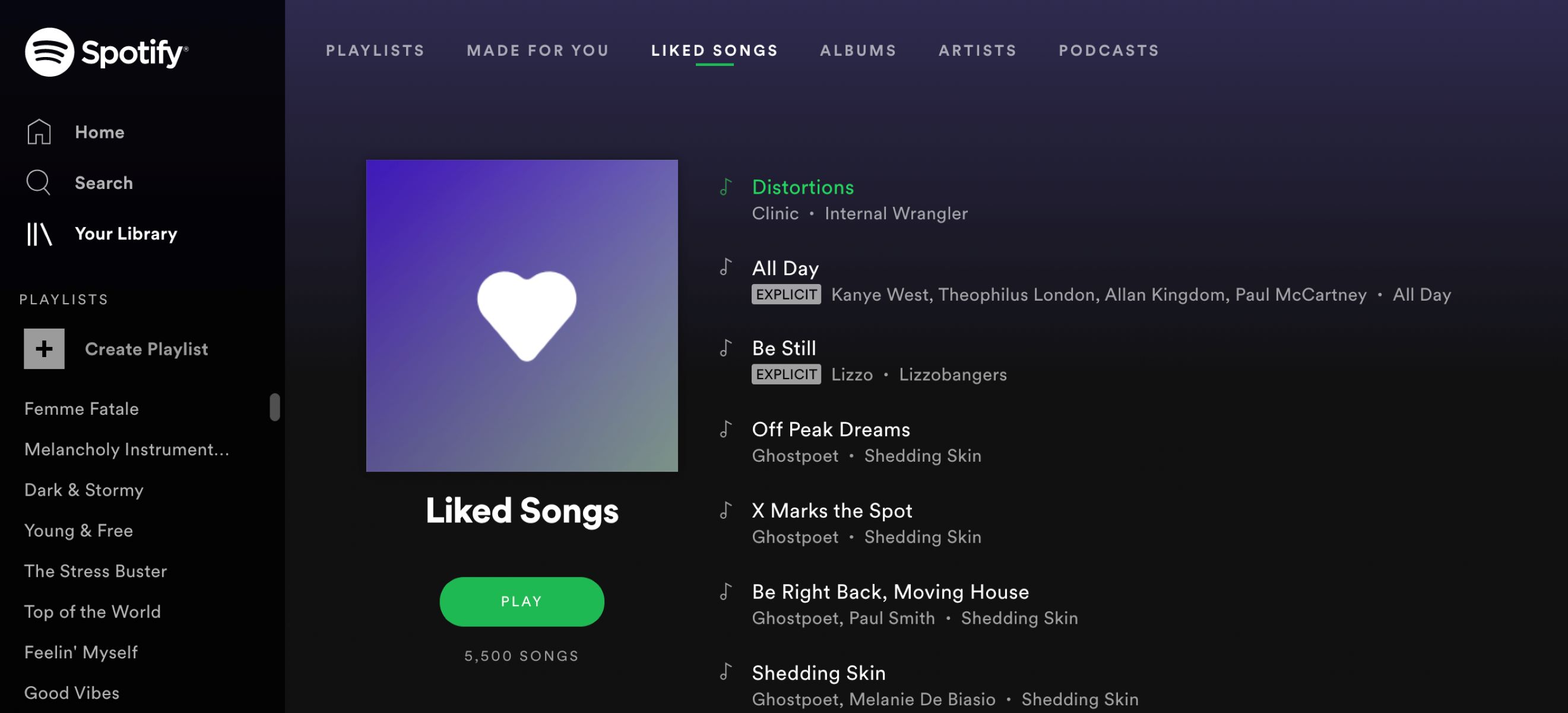 How To Delete Liked Songs On Spotify