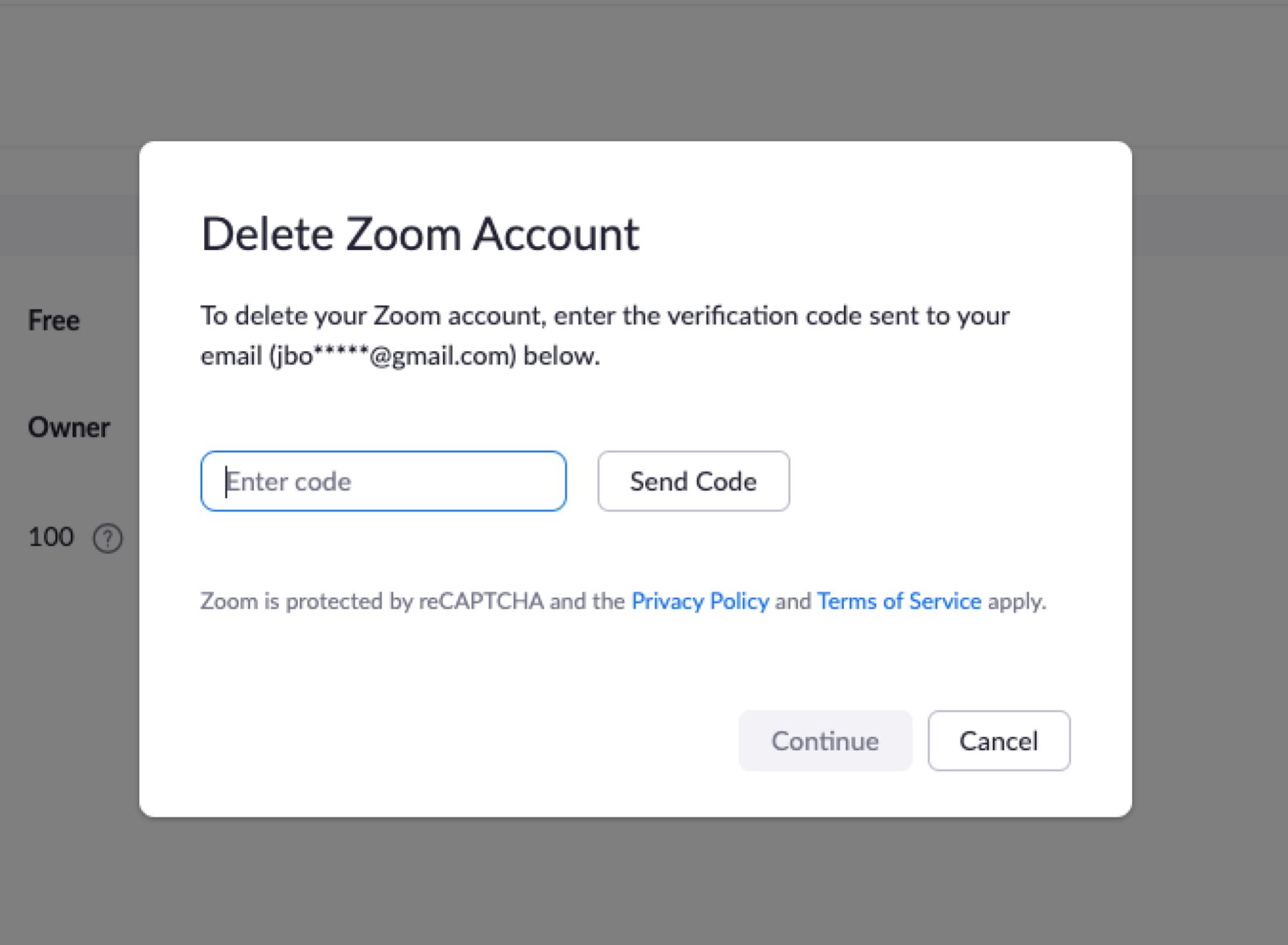 How To Delete Zoom Account