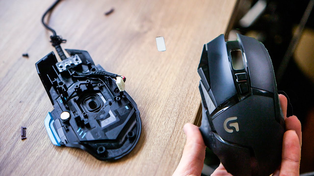 How To Disassemble Logitech Mouse