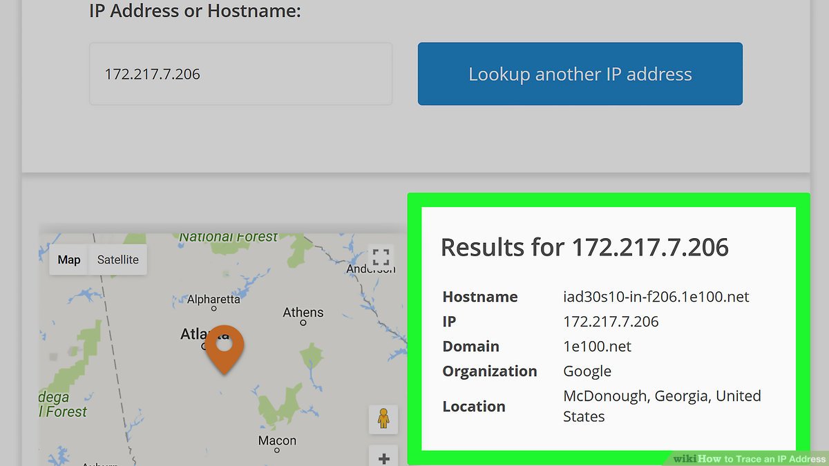 How To Find Location Of IP Address