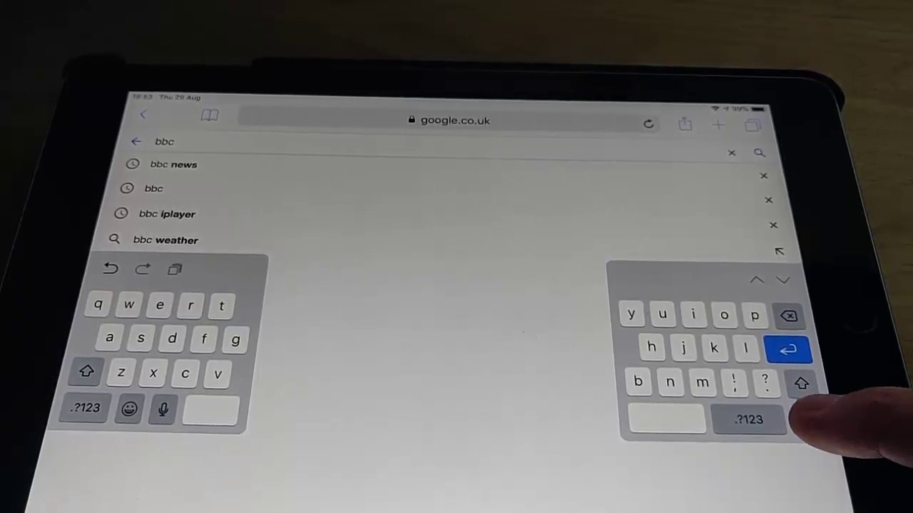 How To Fix Split Keyboard On Ipad