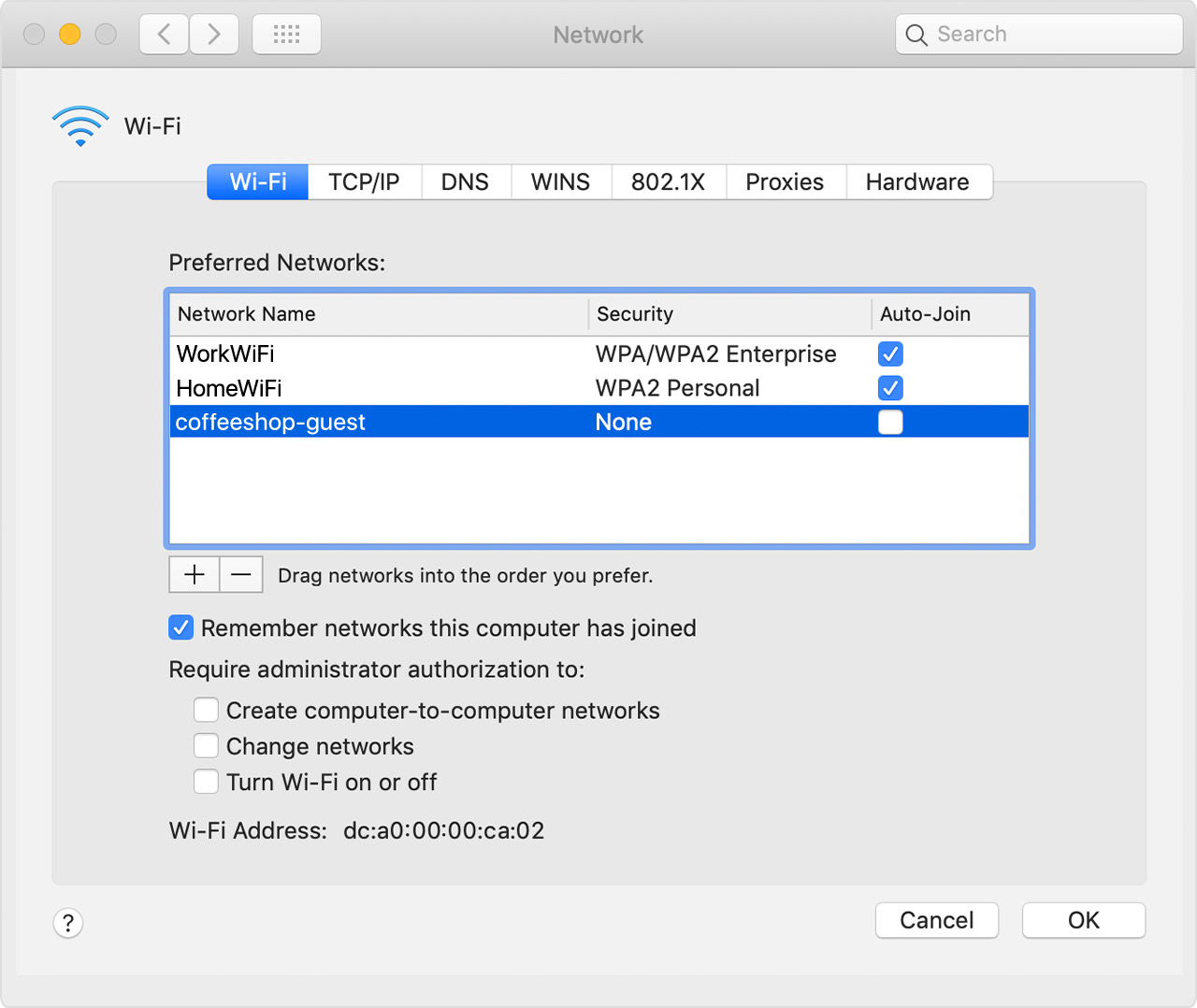 how-to-forget-wifi-network-on-mac