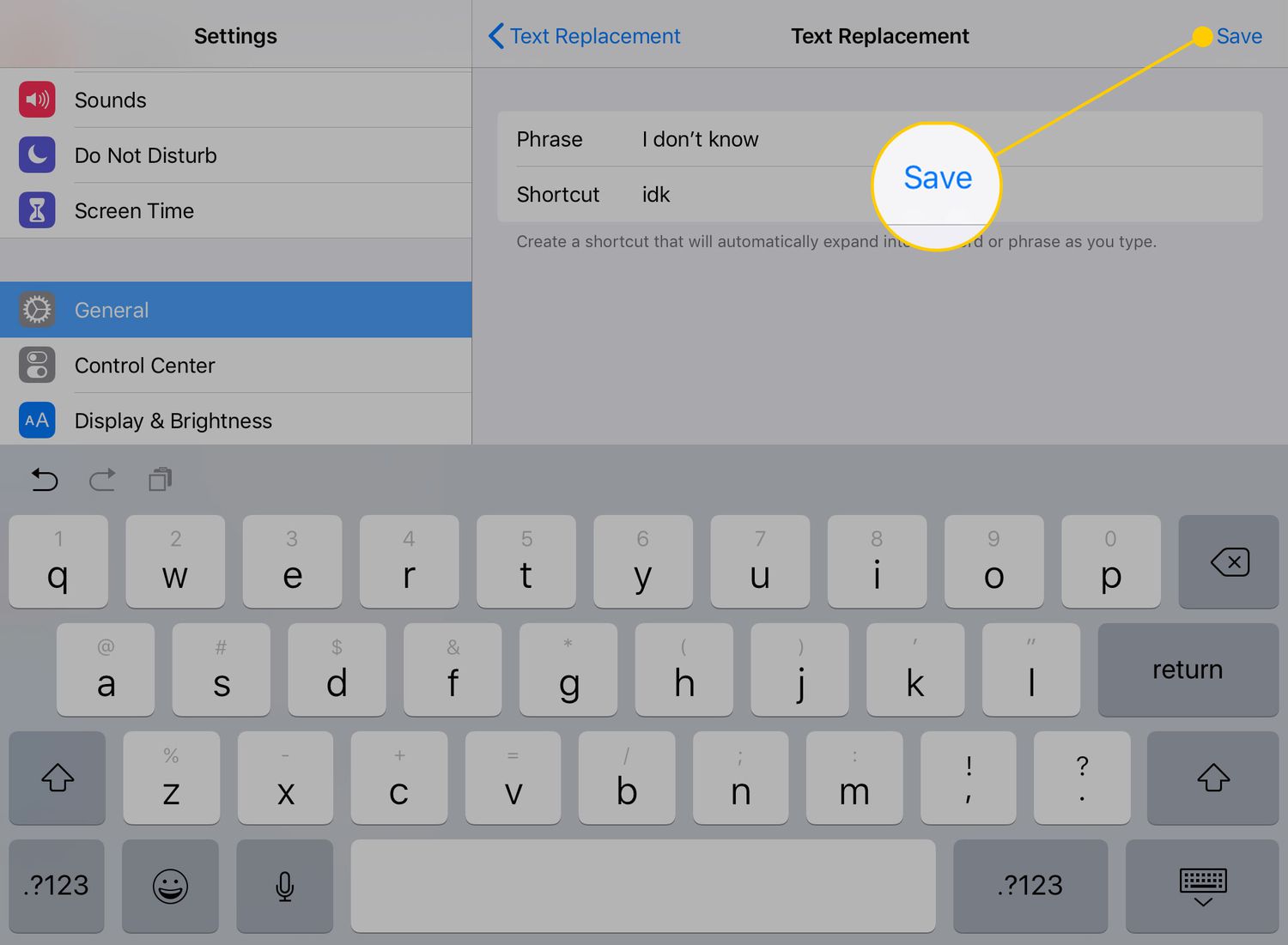 how-to-get-ipad-keyboard-back-to-normal