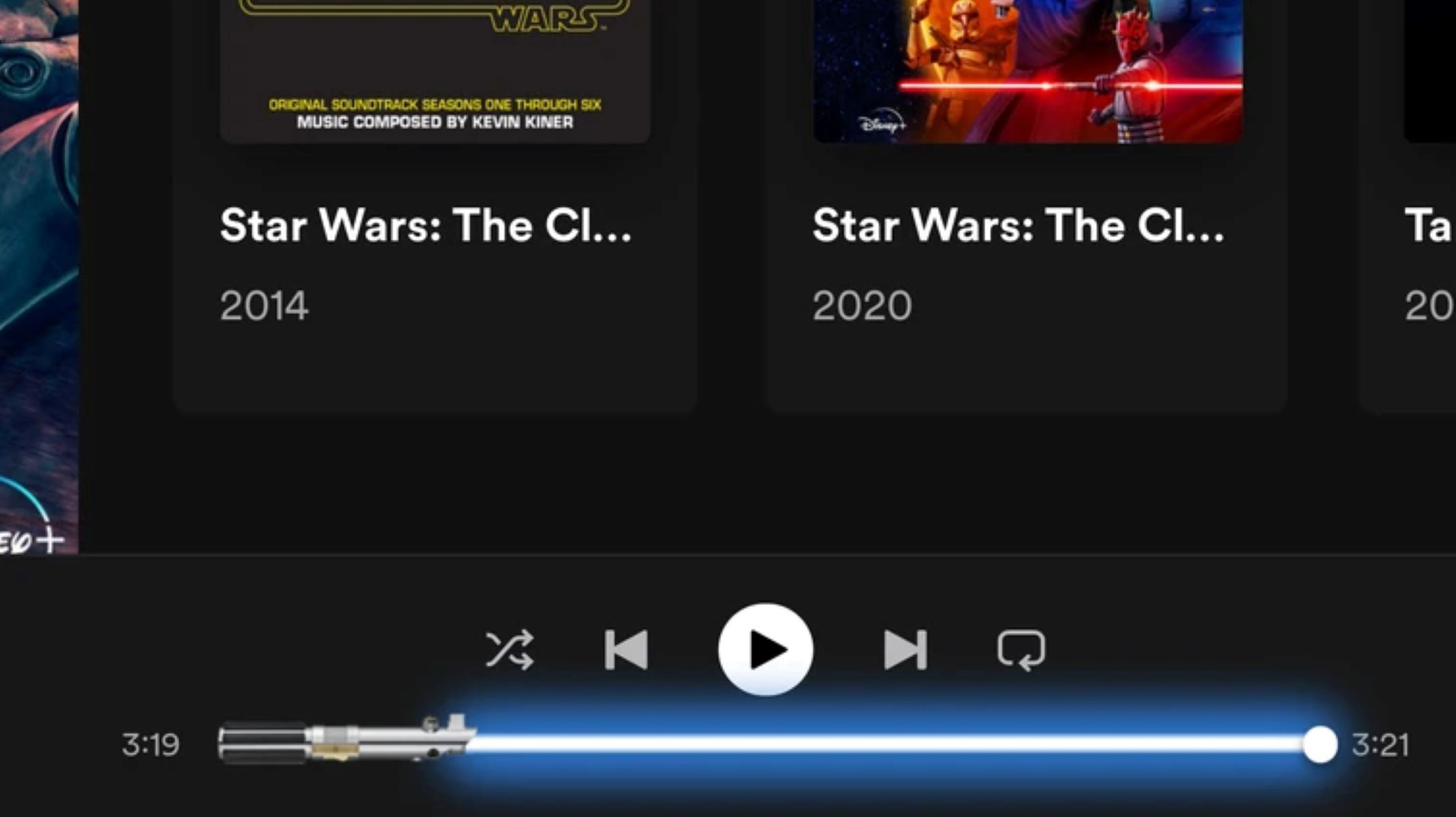 How To Get Lightsaber On Spotify