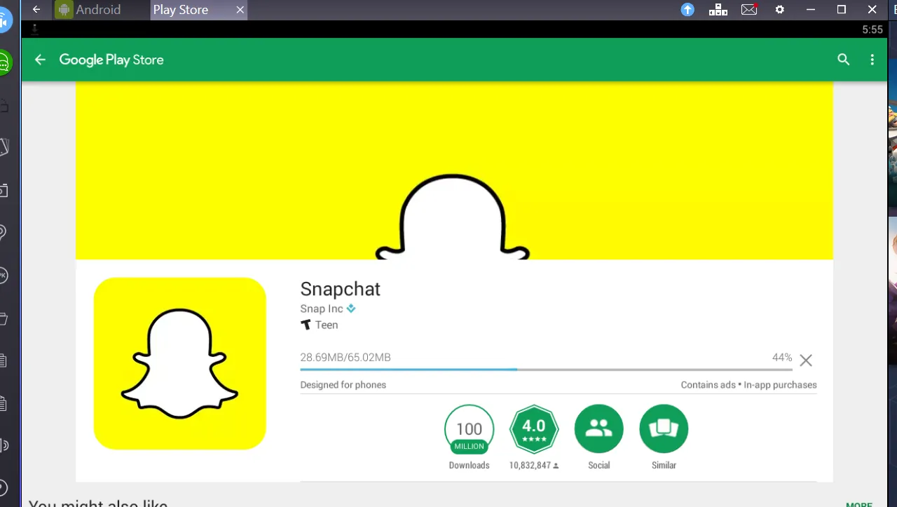 How To Get SnaPChat On PC