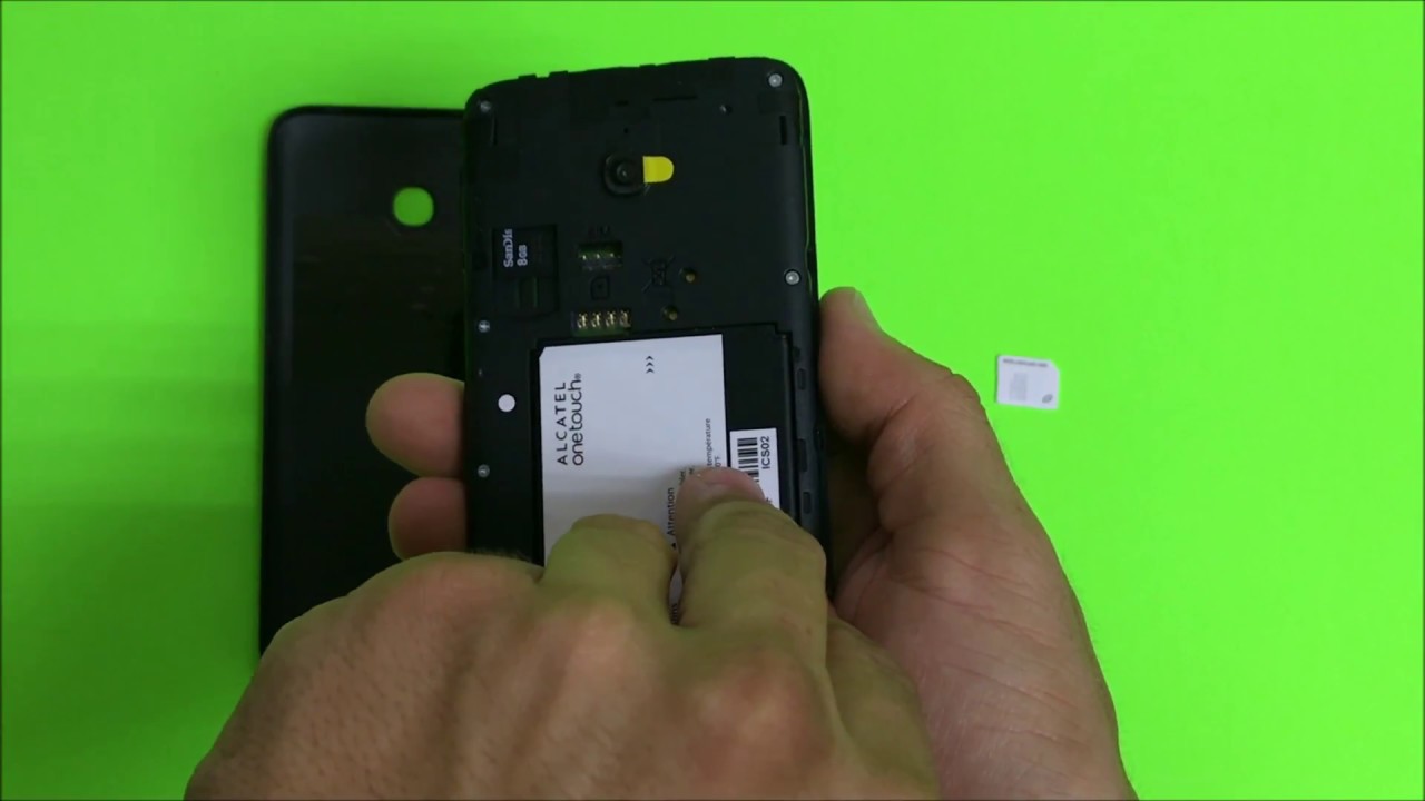how-to-insert-sd-card-in-alcatel-one-touch