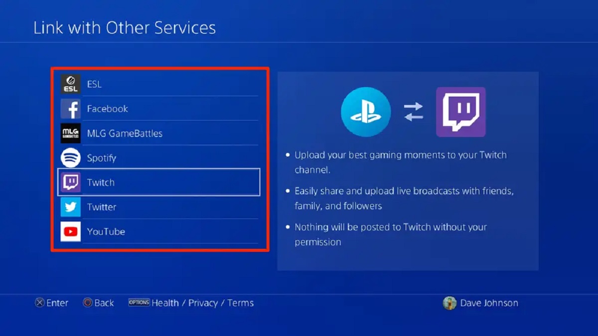 How To Link Playstation To Twitch