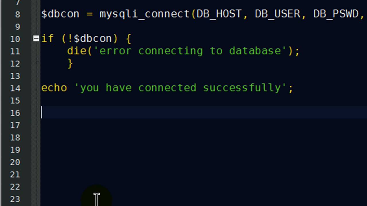 how-to-make-connection-with-database-in-php-using-mysql