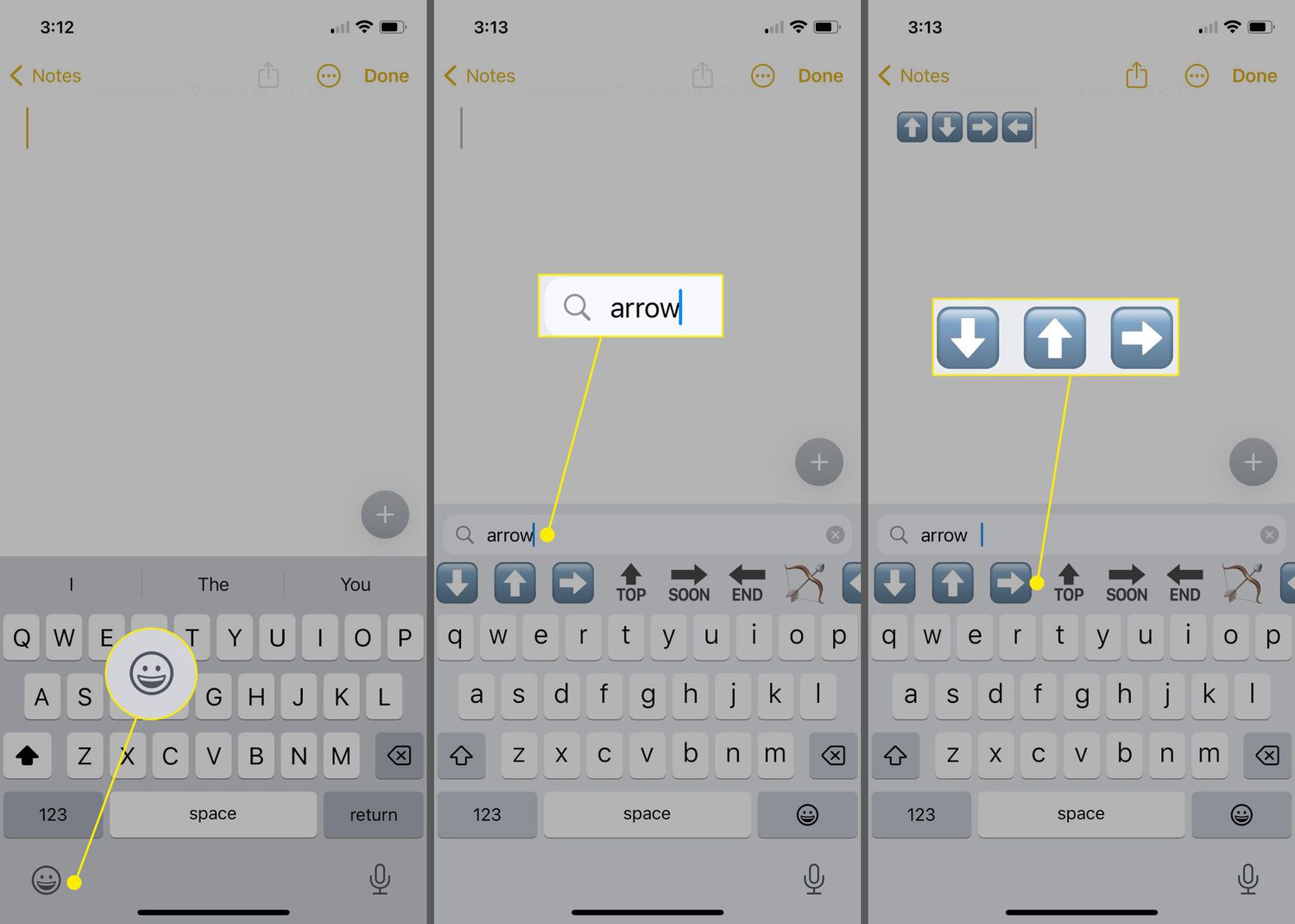 how-to-make-down-arrow-on-keyboard-robots