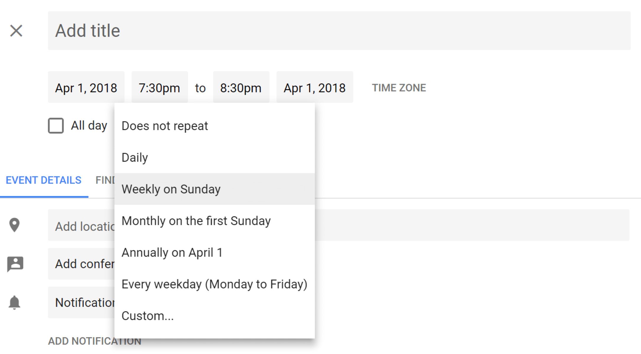 How To Make Recurring Events On Google Calendar