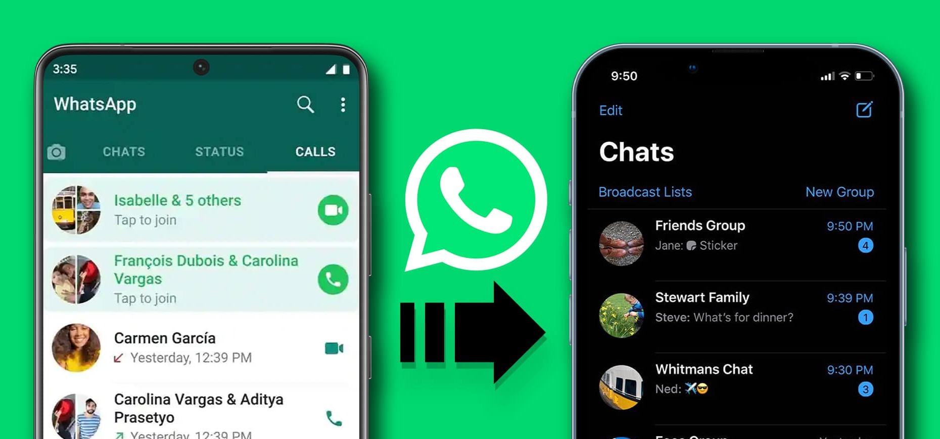 How To Move Whatsapp From Android To Iphone