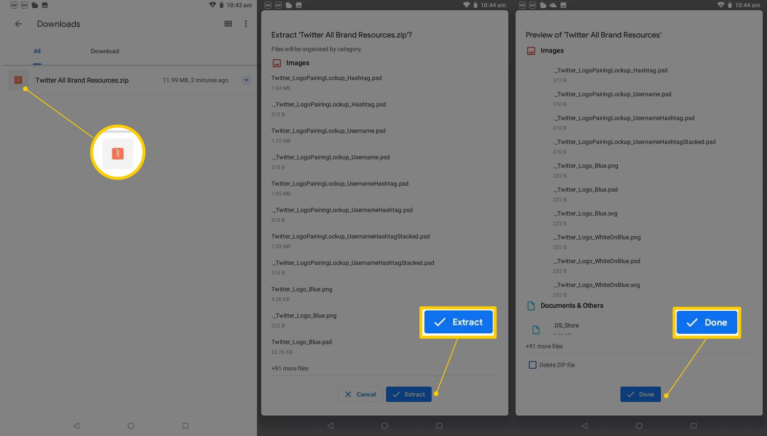 How To Open Zip Files On Android