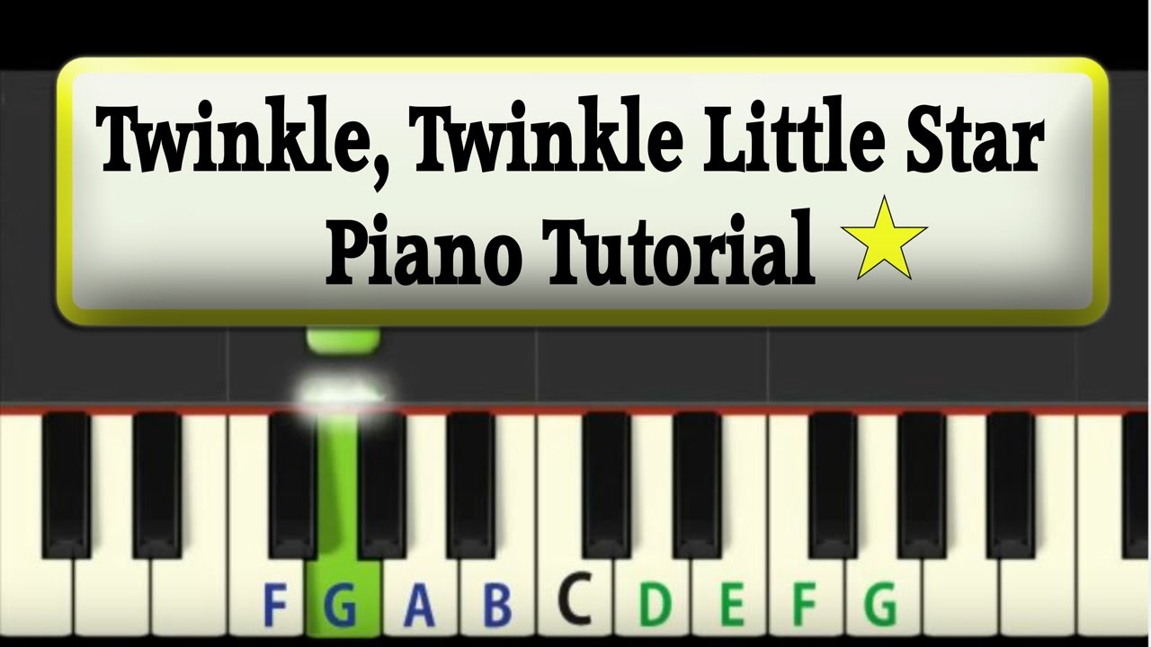how-to-play-twinkle-twinkle-little-star-on-a-keyboard
