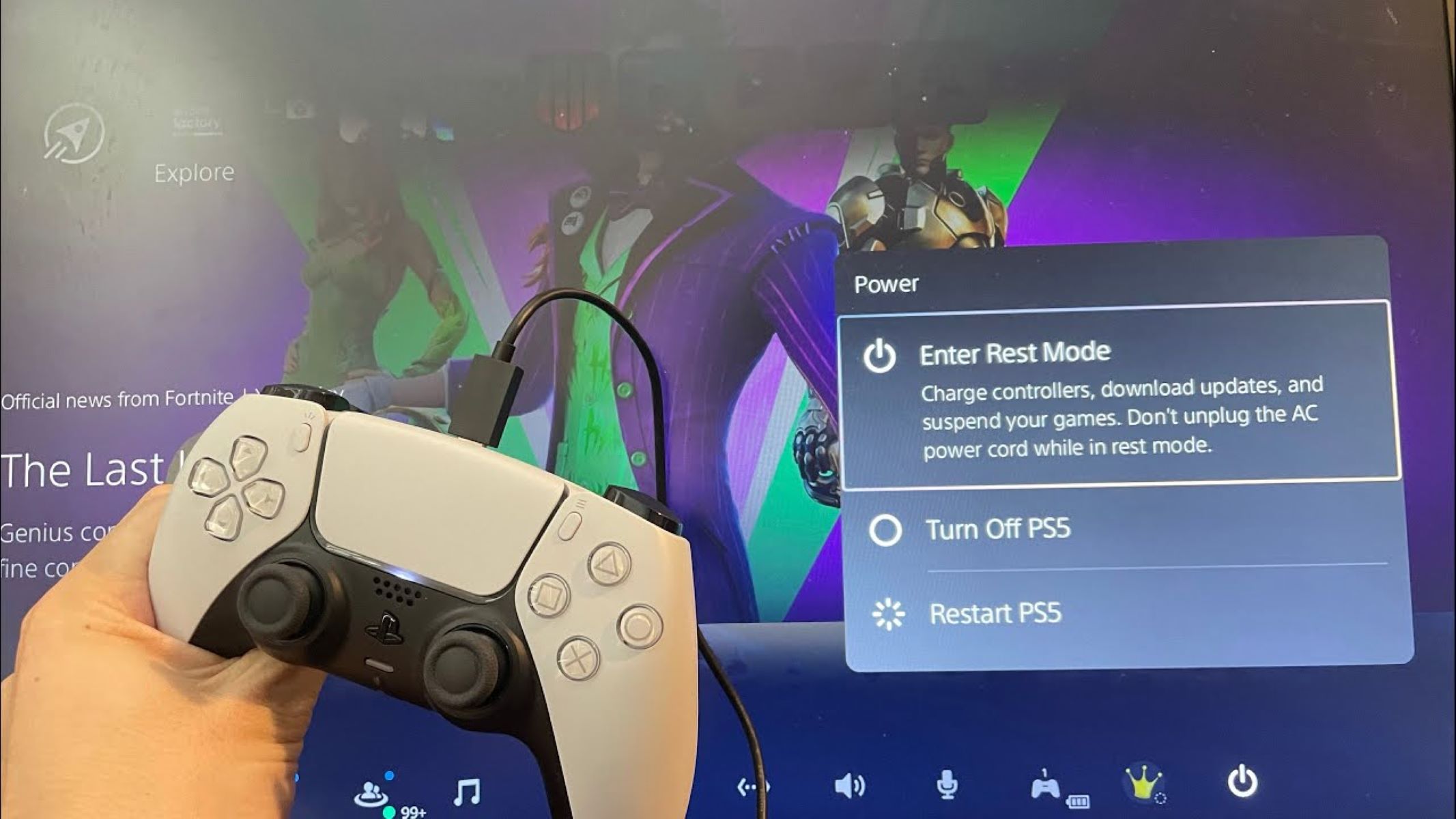 how-to-put-ps5-in-rest-mode