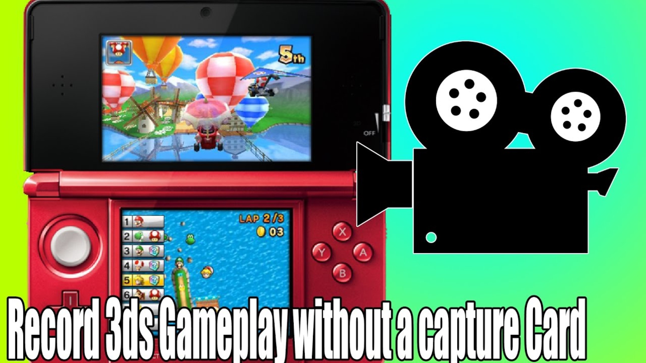 How To Record Your 3Ds Screen Without A Capture Card
